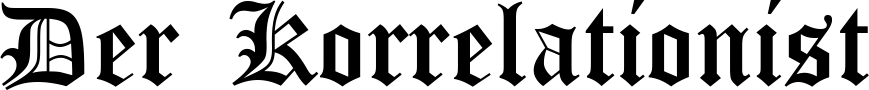 Der Korrelationist